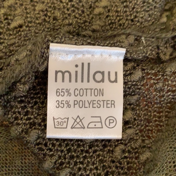LF Olive Sweater with Lace Bottom - Picture 7 of 7